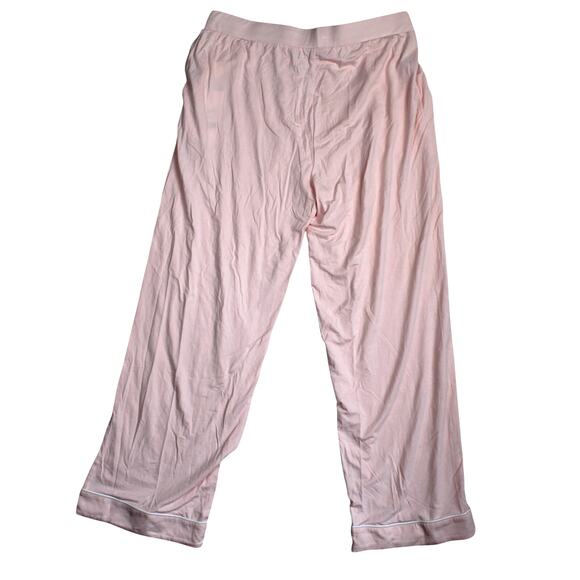 Cozy Earth Pajama Set Womens Large Bamboo Pink Button Front Sleepwear - Picture 7 of 8